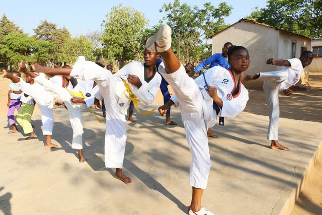 Zimbabwe Taekwondo Girls