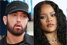 Eminem says he doesn’t remember writing controversial Rihanna lyric
