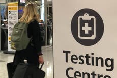 Government to introduce mandatory Covid tests for UK-bound travellers