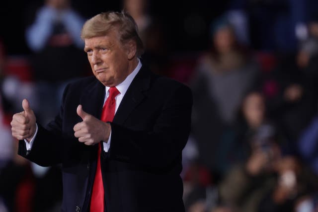<p>President Trump holds campaign rally for GOP Senate candidates &nbsp;ahead of runoff election&nbsp;</p>