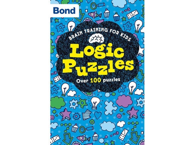 This book is full of brainteasers for your kids