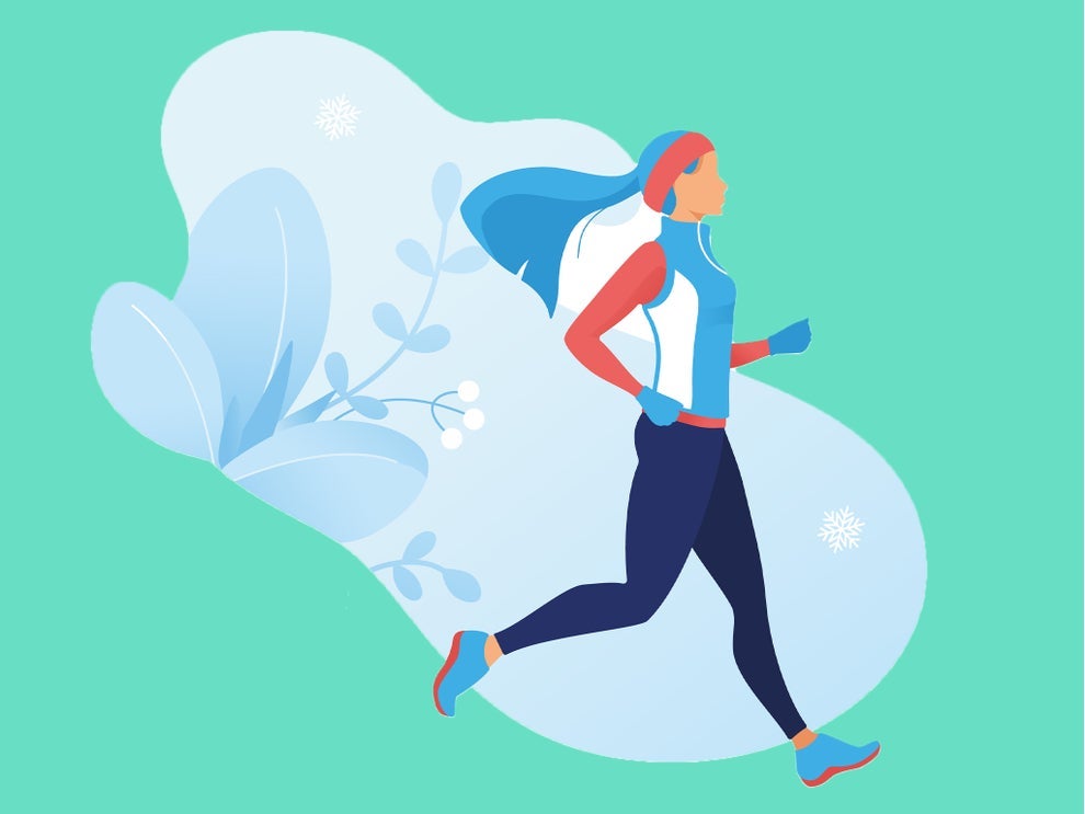 Wrap up warm to exercise with insulated layers that won’t restrict movement or make you too hot (iStock)