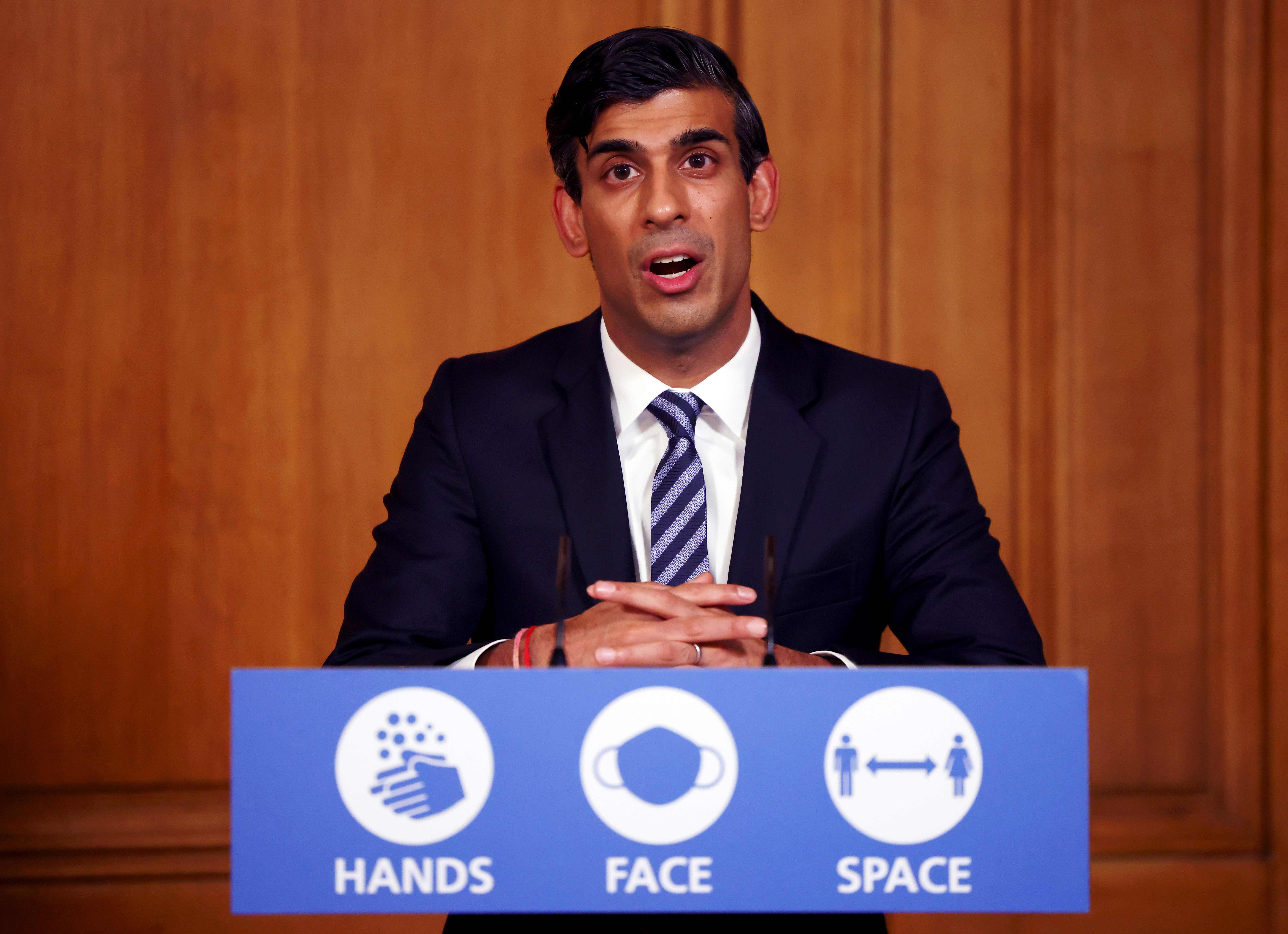 Chancellor Rishi Sunak announces £4.6bn package of support for businesses
