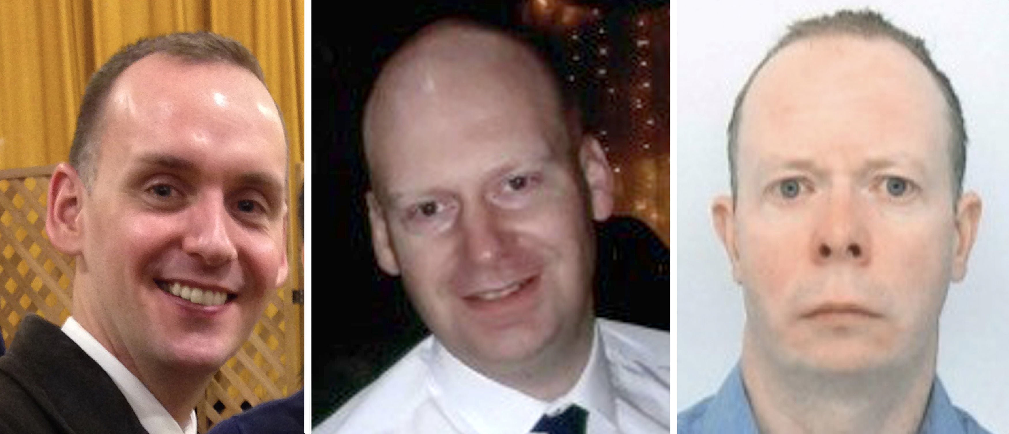 Joseph Ritchie-Bennett, James Furlong and David Wails, the three victims of the Reading attack