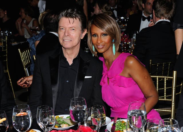 <p>Iman says she’ll ‘never’ marry again after losing husband David Bowie.</p>