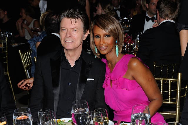 <p>Iman says she’ll ‘never’ marry again after losing husband David Bowie.</p>