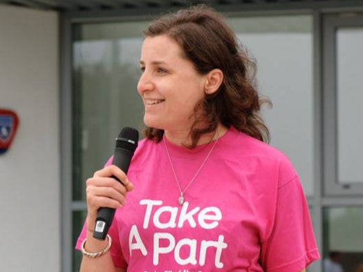 Kim Wide, 45, who is CEO of Take A Part – a charity working in some of the most deprived parts of Plymouth – who was one of those recognised