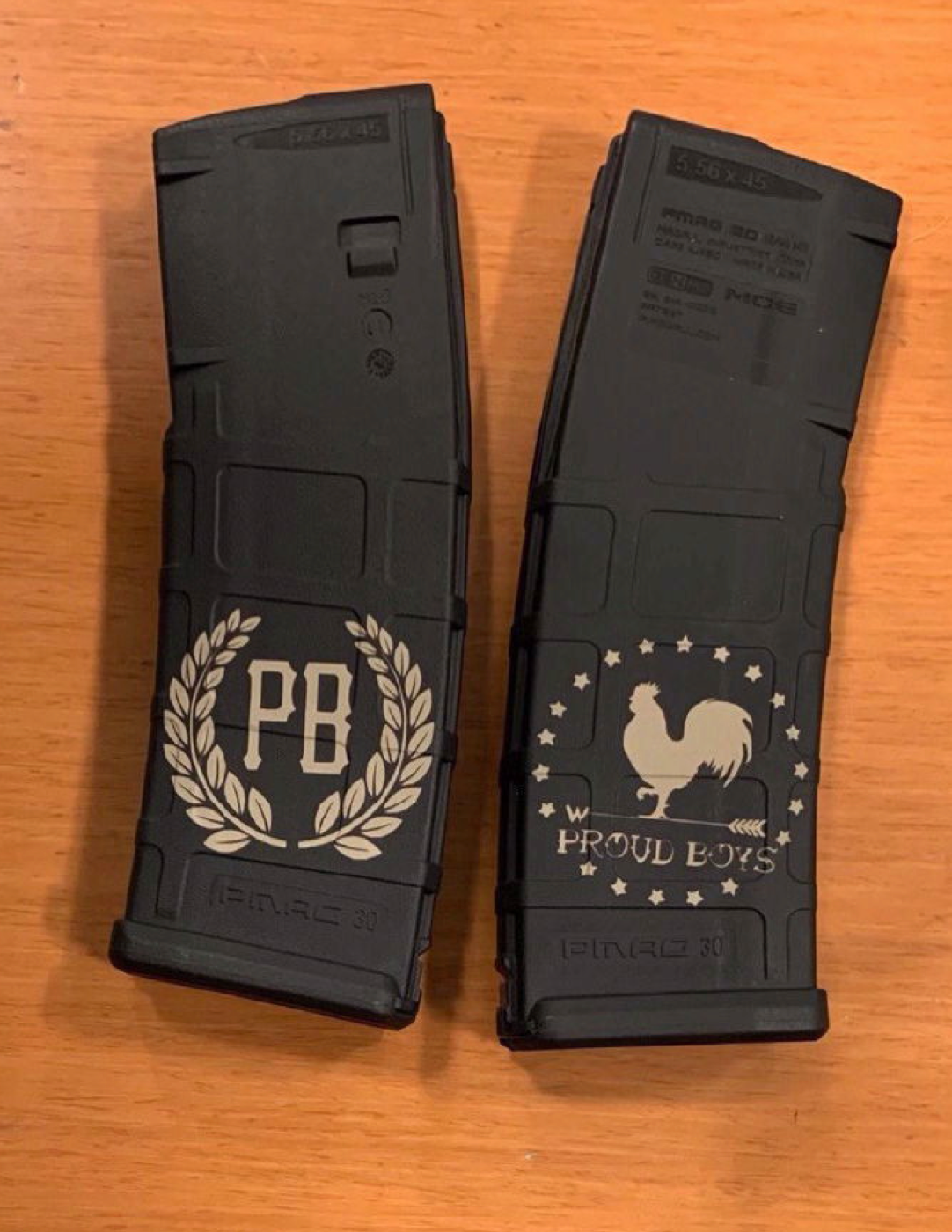 Washington DC police found two high-capacity magazines during Proud Boys leader Enrique Tarrio’s arrest on 4 January.