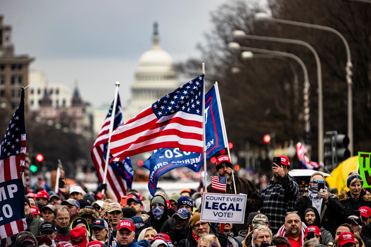 Pro-Trump rally speaker encourages attendees to hug and create ‘mass ...