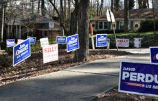 Fear of a socialist takeover drives Republicans to polls in Georgia 