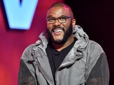 Tyler Perry travels home to Georgia to vote in person