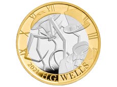 Fans attack Royal Mint over errors on HG Wells commemorative coin