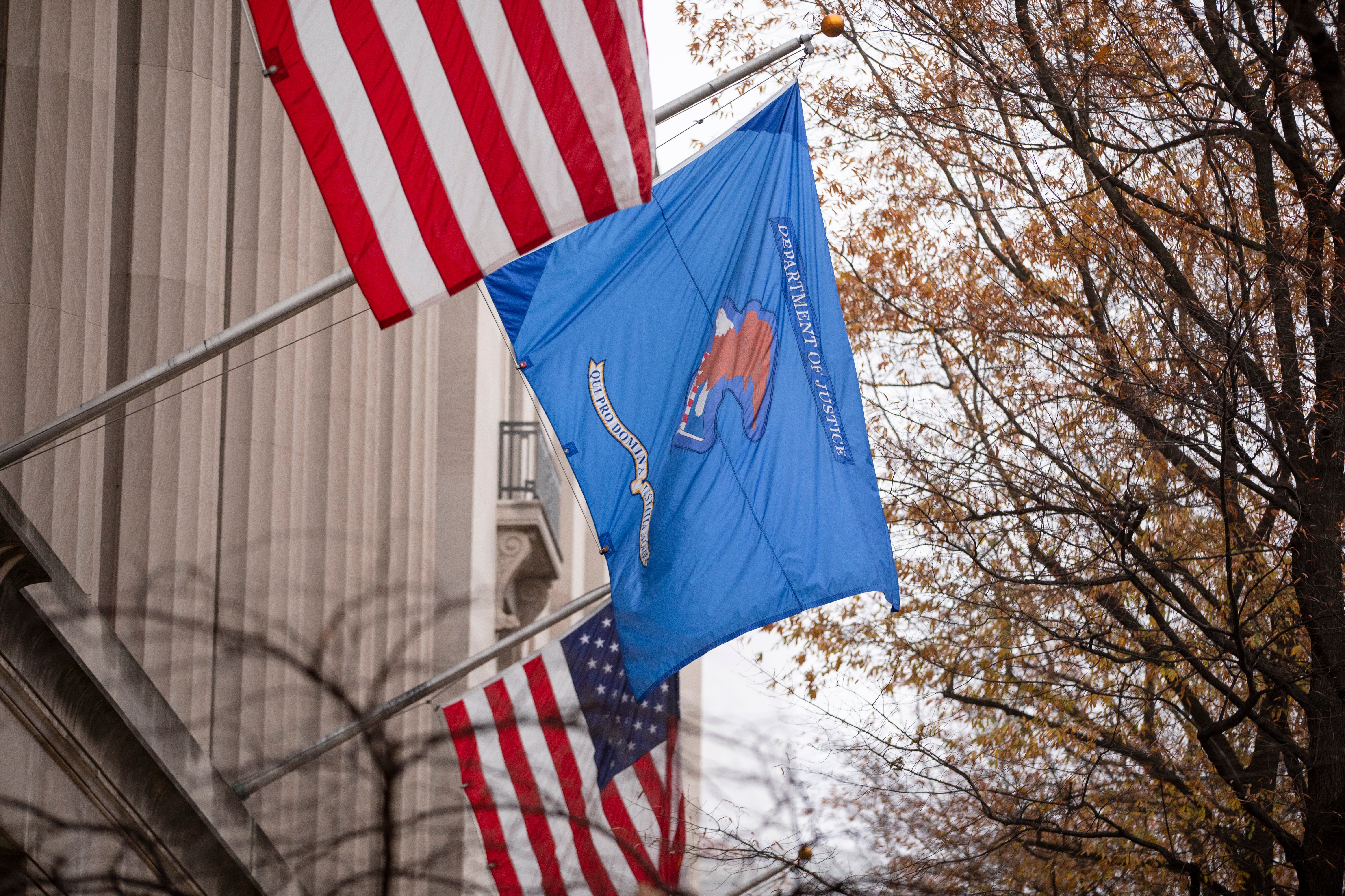 <p>The Justice Department building&nbsp;</p>