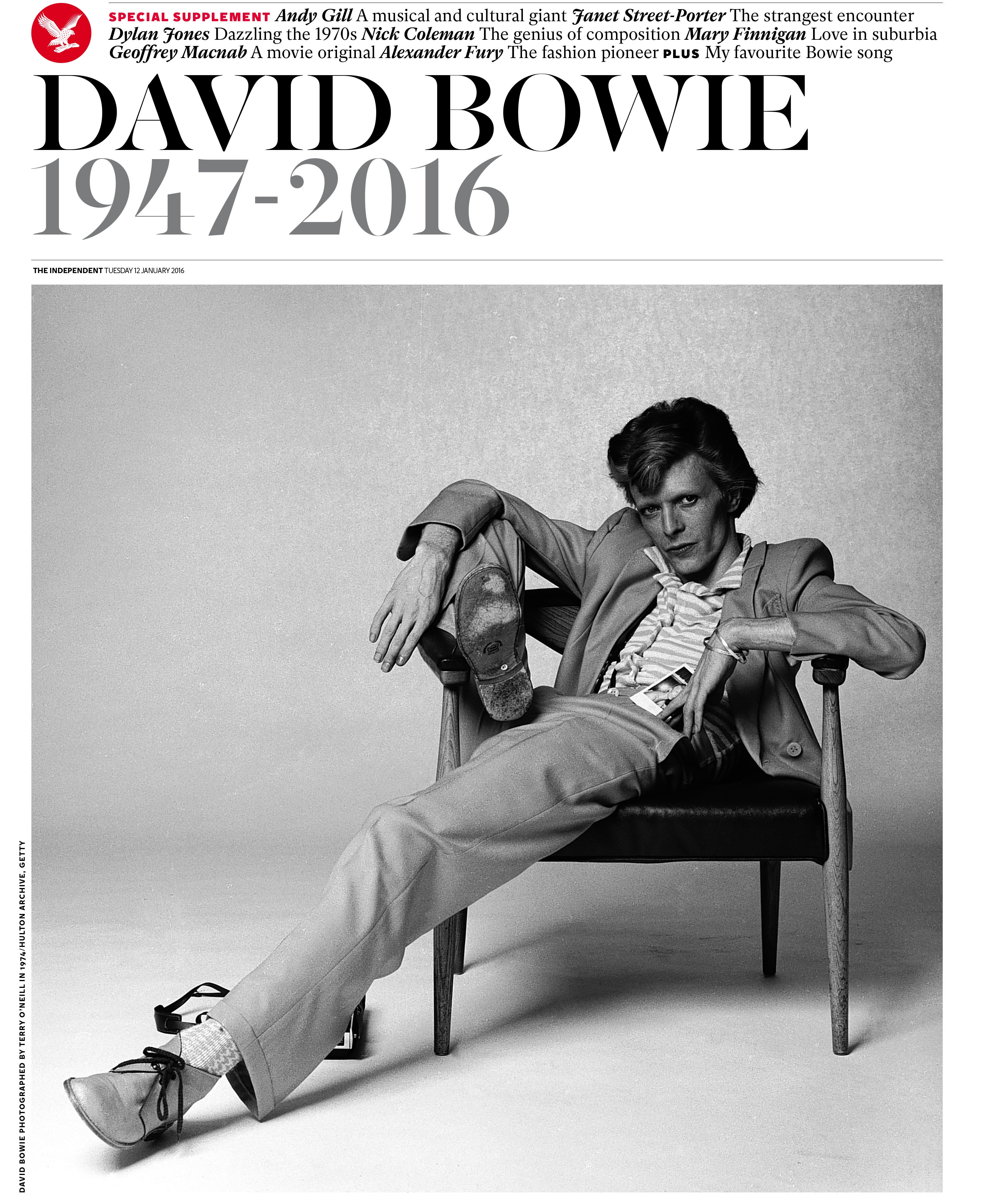 The Independent’s special edition to commemorate the life of Bowie