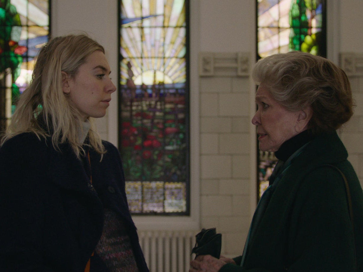 Though they are worlds apart, the characters share a stubbornness: Elizabeth (Burstyn, right) is confrontational, Martha (Kirby) avoidant, but both are coiled springs destined to collide
