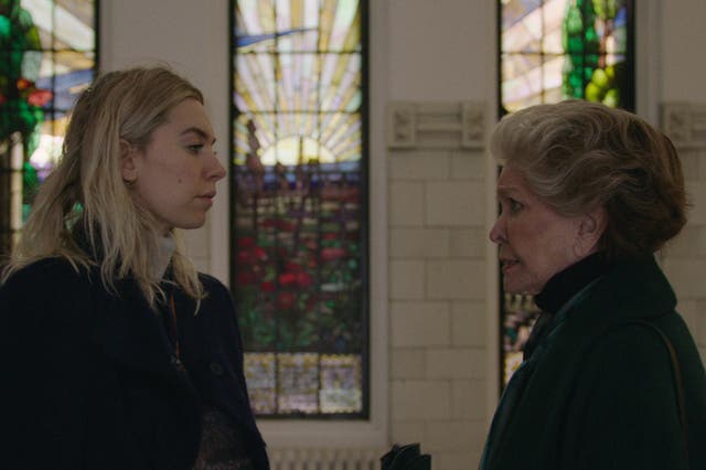 <p>Though they are worlds apart, the characters share a stubbornness: Elizabeth (Burstyn, right) is confrontational, Martha (Kirby) avoidant, but both are coiled springs destined to collide</p>