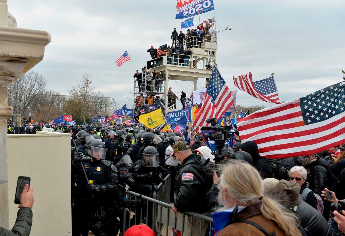 Congress protests: Capitol offices evacuated as pro-Trump rioters clash with police