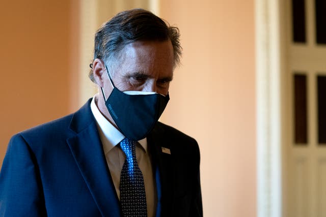 Senator Mitt Romney has accused Donald Trump of inciting “insurrection” at the US Capitol.