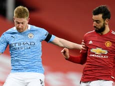 Player ratings as Man City beat Man United