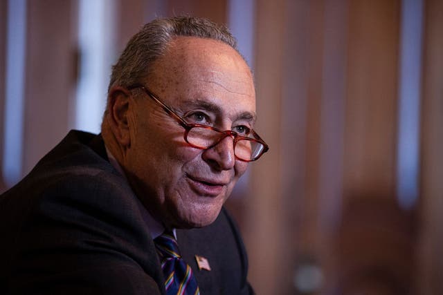 New York Senator Chuck Schumer is poised to be the next majority leader after a pair of Democratic victories in Georgia.