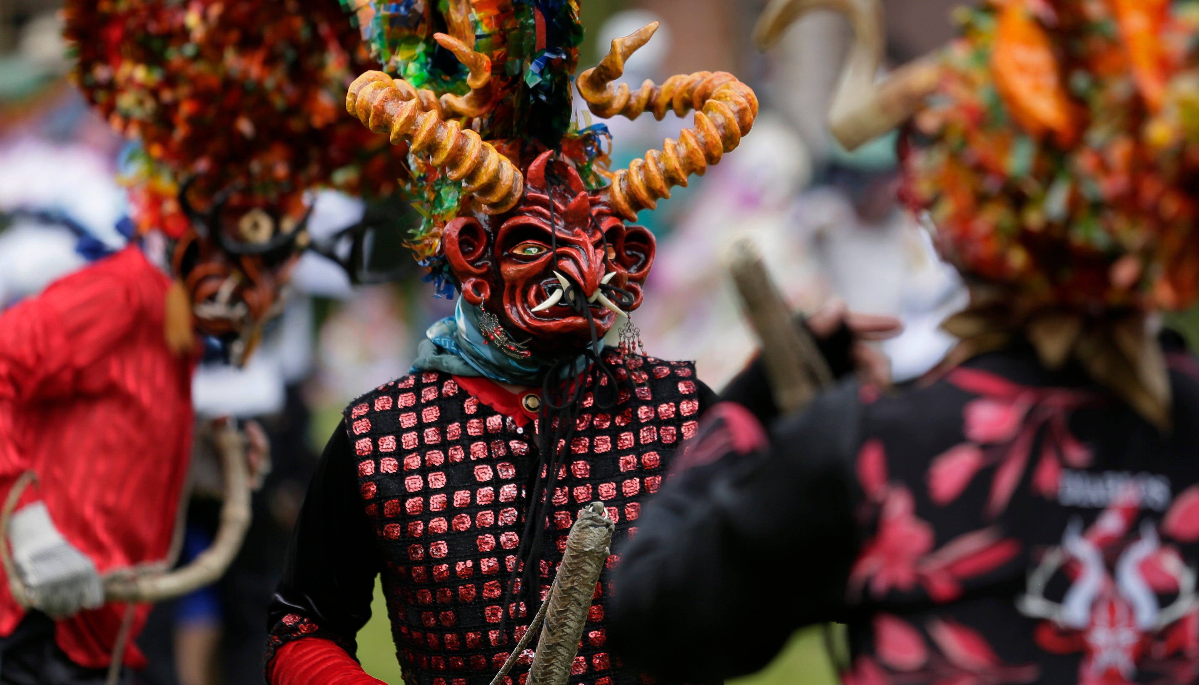 Devils dance, observe virus protocols at Ecuador festival rules AP talk  Dance Ecuador | The Independent