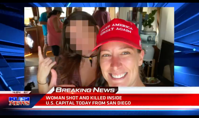 Ashli Babbit was identified as the woman shot and killed during the storming of the US Capitol