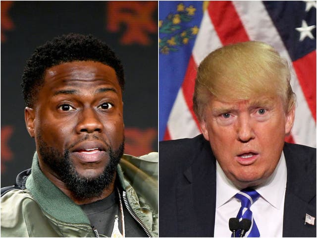 <p>Kevin Hart - Donald Trump</p>