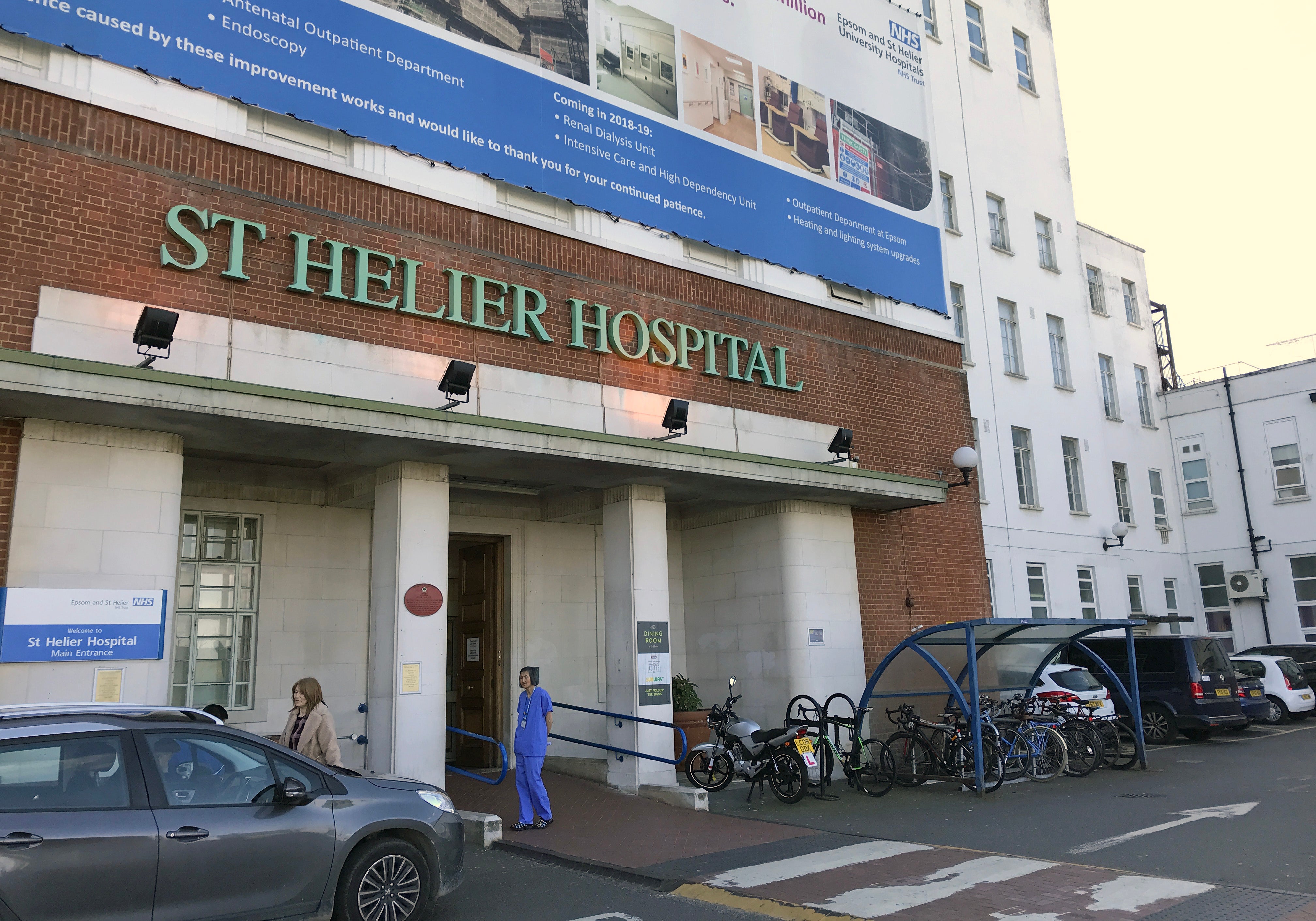 St Helier Hospital in Sutton, south London, has had to divert patients because of oxygen concerns