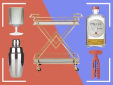 Everything you need to create the ultimate home bar