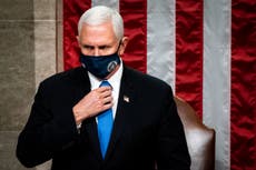 Pence reportedly stunned, incensed at Trump for inciting Capitol riots