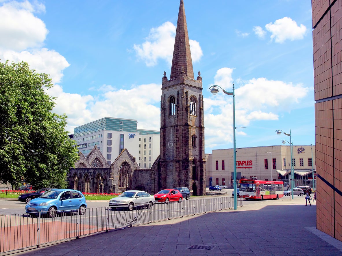 Charles Church serves as a permanent memorial