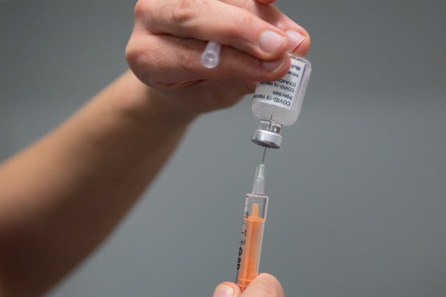A doctor has said some local patients had ‘turned down’ the Pfizer vaccine for ‘the English one'