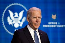 Biden calls Capitol rioters ‘domestic terrorists’ radicalised by Trump