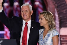 Mike Pence’s daughter defends ‘hero’ Capitol police