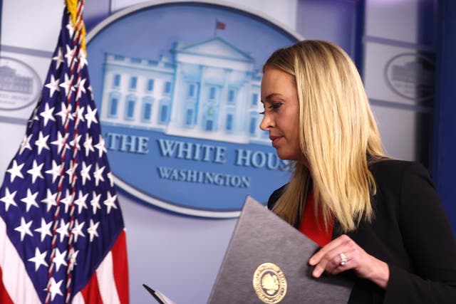 <p>White House press secretary Kayleigh McEnany did not take any questions.</p>