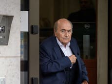 Former Fifa president Sepp Blatter hospitalised in Switzerland