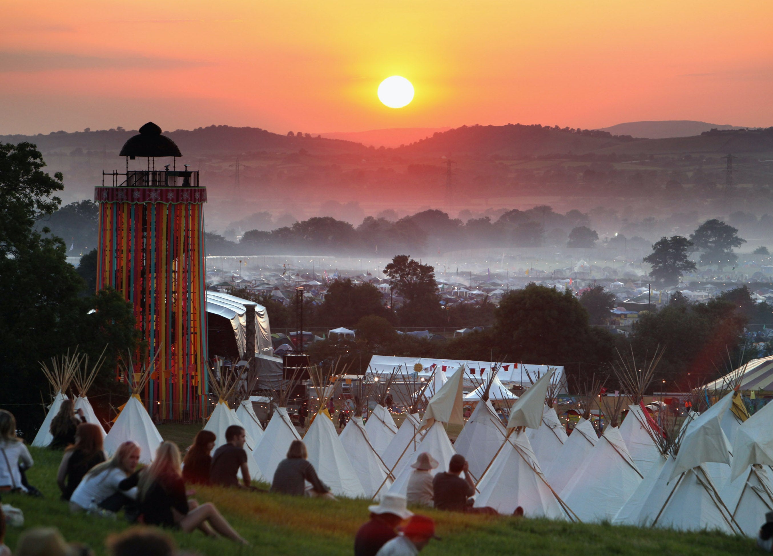 Festivals like Glastonbury require months of planning