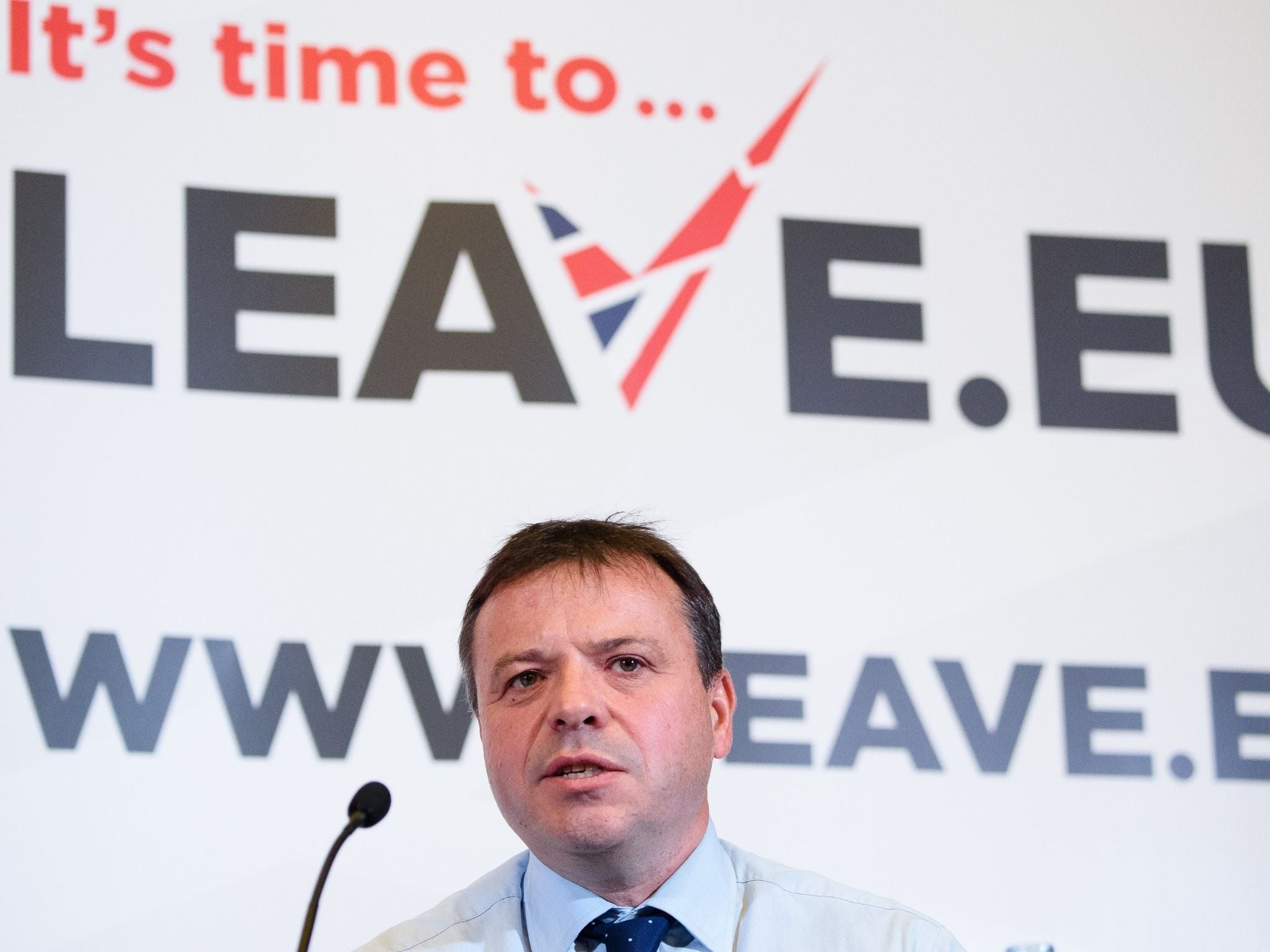 Arron Banks founded the campaign group Leave.EU