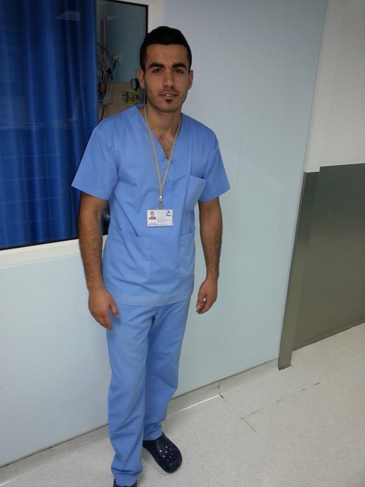 Walid is frustrated at being unable to use his nursing qualifications to help tackle the Covid crisis