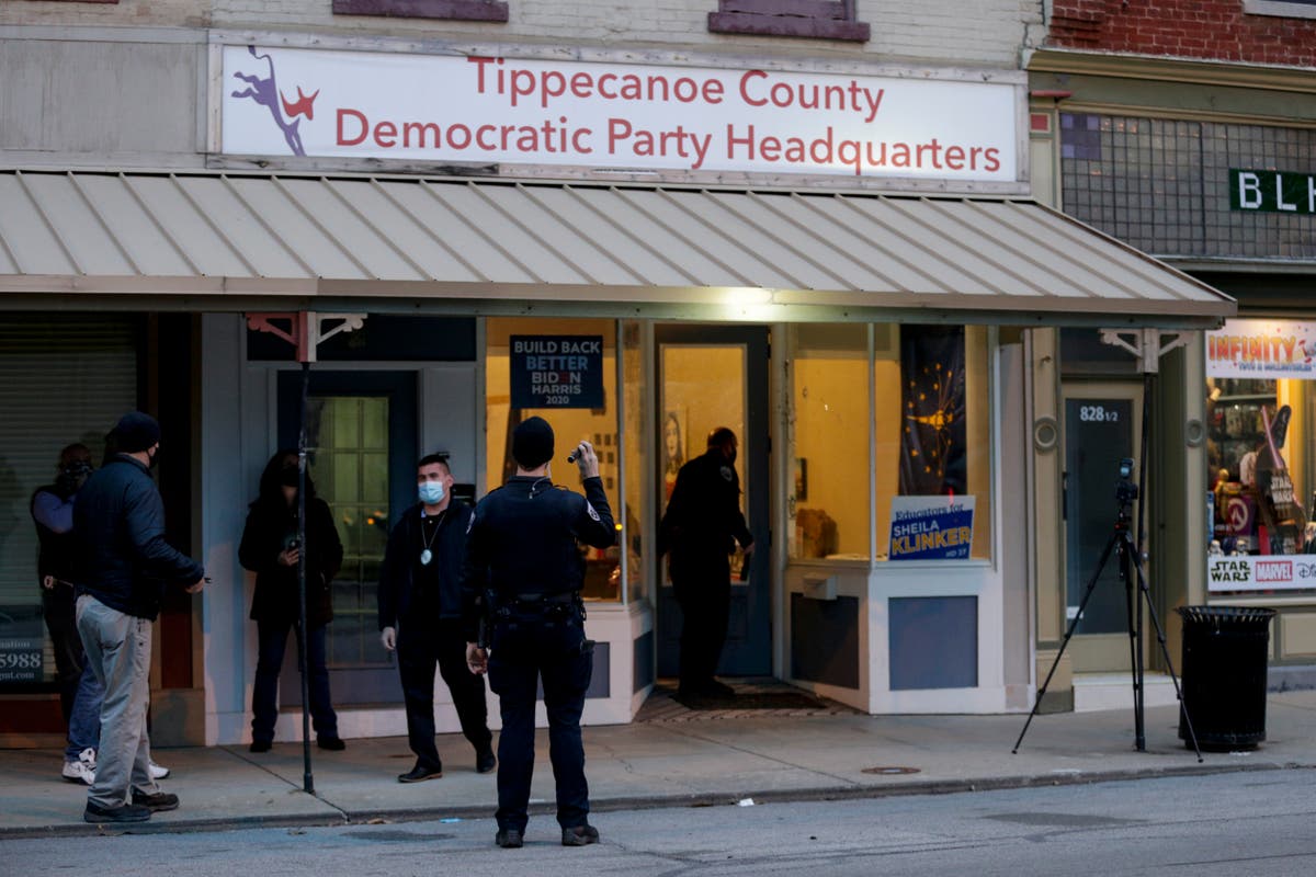 Shots fired into Indiana Democrats' offices after DC rioting Shots