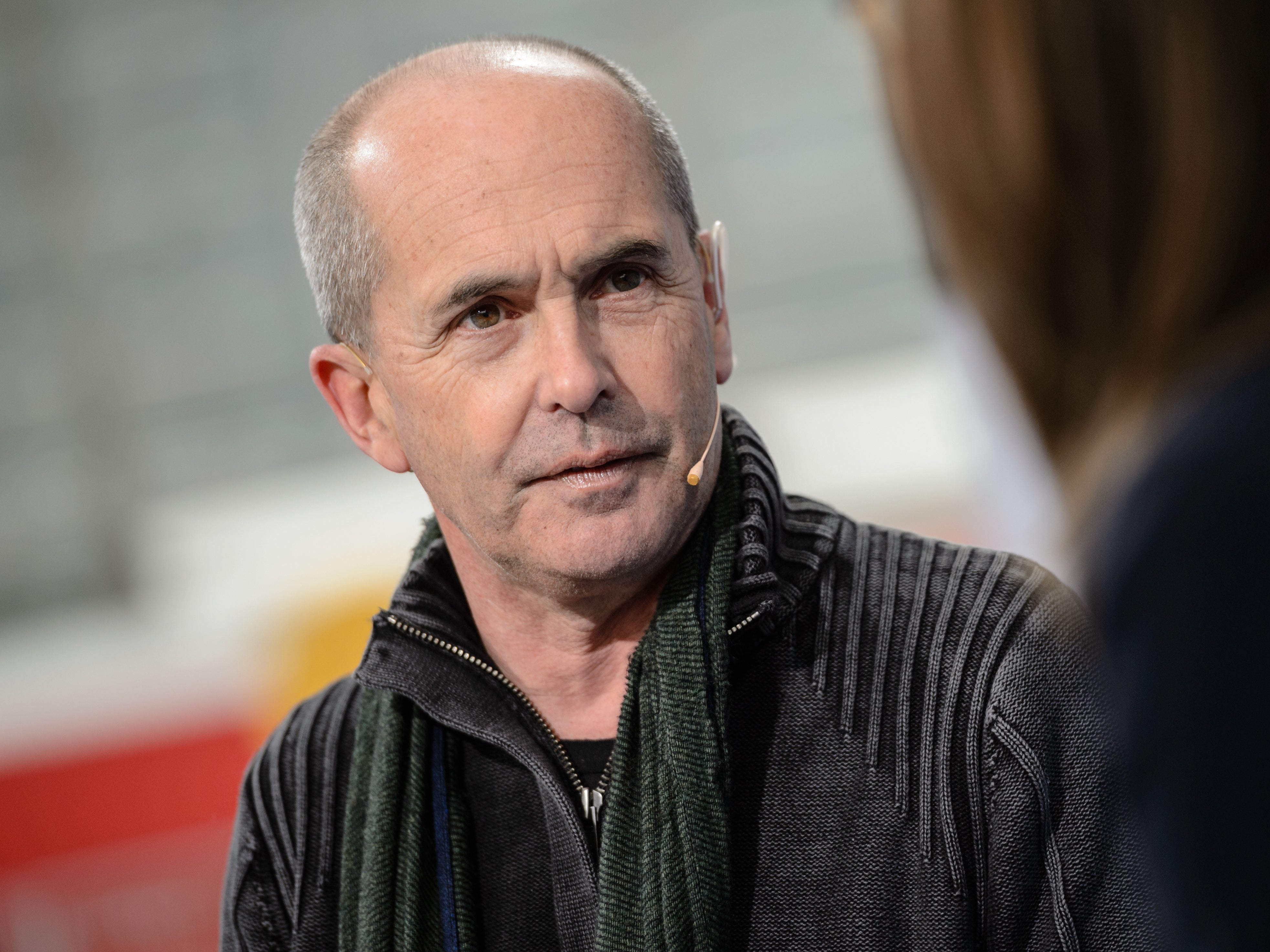American author Don Winslow is seen during the Leipzig Book Fair 2016 on 18 March 2016 in Leipzig, Germany