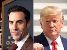 Sacha Baron Cohen celebrates Trump’s ‘important’ Twitter ban