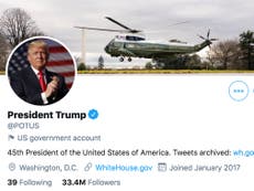 Trump Twitter ban: What will happen to official POTUS account?