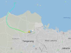 Missing Boeing 737 in Indonesia: Sriwijaya Air flight SJ182