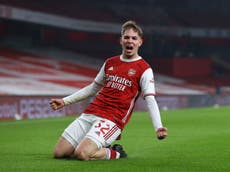 Smith Rowe spares Arsenal’s blushes in extra-time win over Newcastle