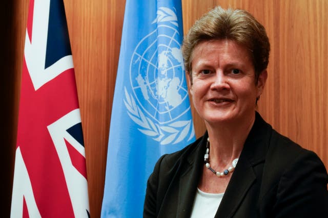 United Nations-New British Ambassador