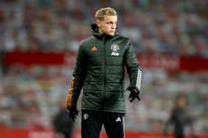 Van de Beek ‘expected to be playing games’ for United