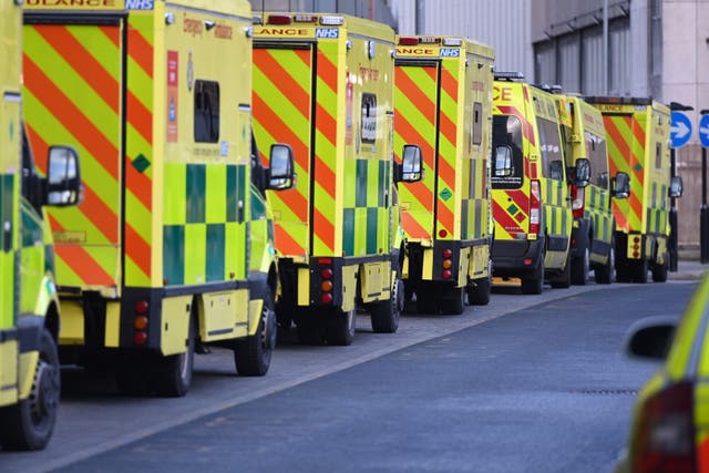 <p>Ambulances</p>