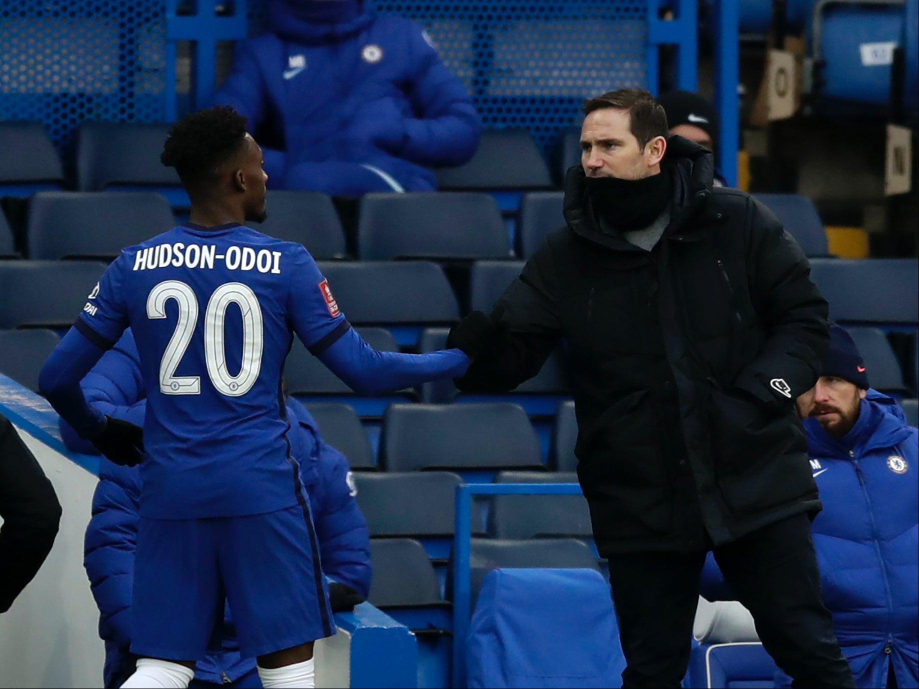 Chelsea winger Callum Hudson-Odoi