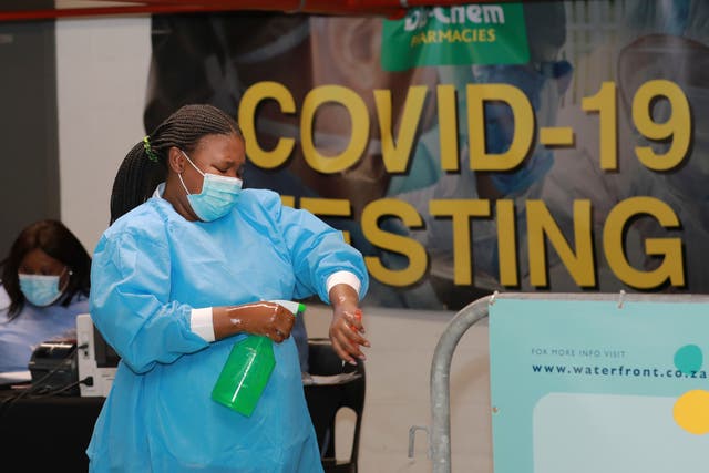 Virus Outbreak South Africa Testing